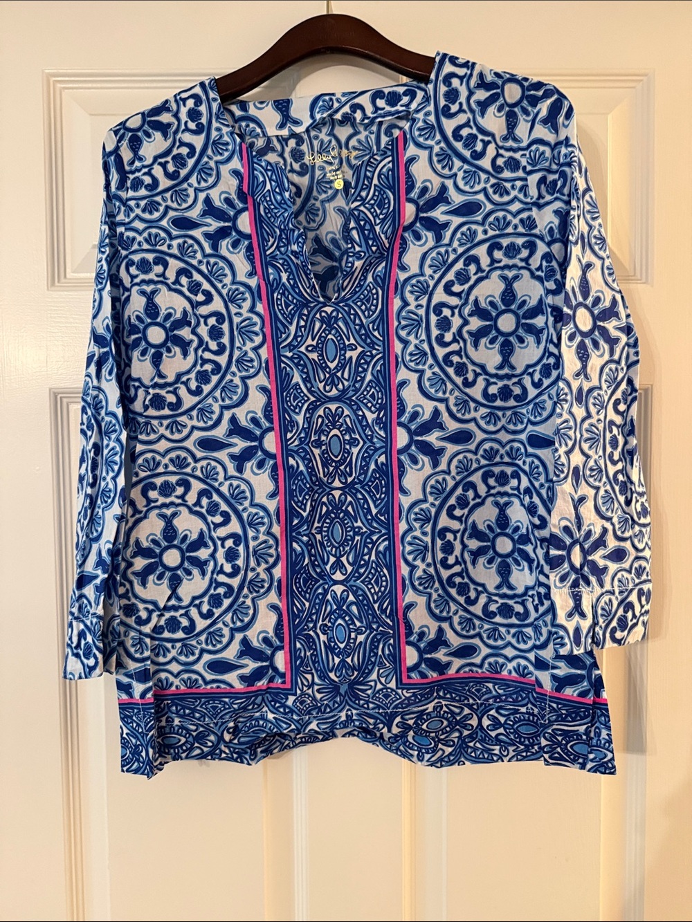 Lilly Pulitzer Amelia Island tunic small